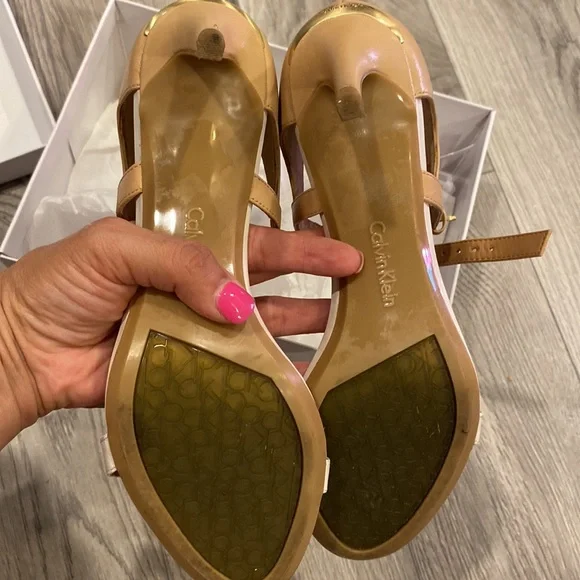 Luigina Calvin Klein sandals heels shoes - Picture 10 of 11